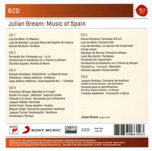 Julian Bream - Music of Spain, 6 CDs