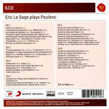 Eric Le Sage plays Poulenc, 6 CDs