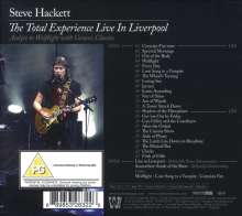 Steve Hackett (geb. 1950): The Total Experience Live In Liverpool, 2 CDs und 2 DVDs