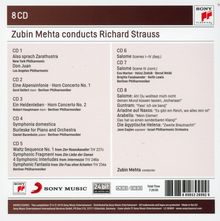 Zubin Mehta conducts Richard Strauss, 8 CDs