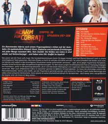 Alarm für Cobra 11 Staffel 38 (Blu-ray), 3 Blu-ray Discs