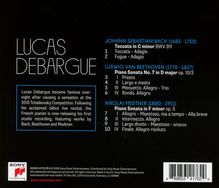 Lucas Debargue - Bach, Beethoven, Medtner, CD