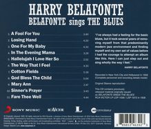 Harry Belafonte: Belafonte Sings The Blues, CD