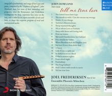 John Dowland (1562-1626): Instrumentalstücke &amp; Lieder "Tell Me True Love", CD