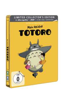 Mein Nachbar Totoro (Blu-ray &amp; DVD im Steelbook), 1 Blu-ray Disc und 1 DVD