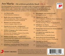 Ave Maria - Die schönste geistliche Musik (Vol.2), CD