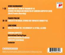 Cameron Carpenter - Rachmaninoff / Poulenc, CD