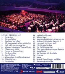 Roland Kaiser: Grenzenlos - Kaiser im Palast: Live in Dresden 2017, Blu-ray Disc
