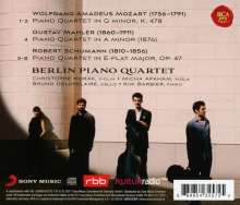 Berlin Piano Quartet - Mozart / Mahler / Schumann, CD