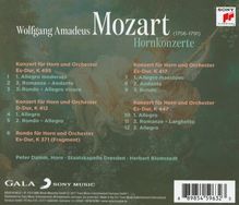 Wolfgang Amadeus Mozart (1756-1791): Hornkonzerte Nr.1-4, CD