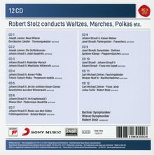 Robert Stolz conducts Waltzes, Marches &amp; Polkas etc., 12 CDs