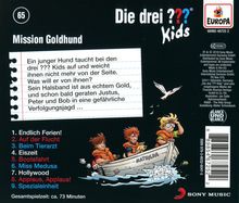 Die drei ??? Kids 65: Mission Goldhund, CD