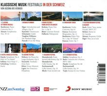 Klassische Musik Festivals in der Schweiz, 13 CDs