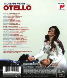 Giuseppe Verdi (1813-1901): Otello, Blu-ray Disc