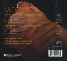Wolfgang Amadeus Mozart (1756-1791): Klavierkonzerte Nr.17 &amp; 24, CD