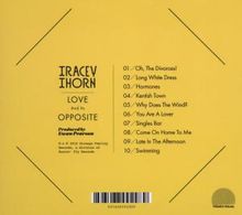 Tracey Thorn: Love And It's Opposite, CD