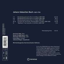 Johann Sebastian Bach (1685-1750): Brandenburgische Konzerte Nr.2,4,5, CD