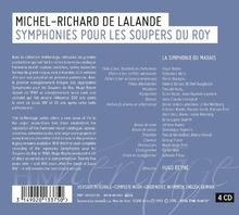 Michel Richard Delalande (1657-1726): Symphonies pour les Soupers du Roy, 4 CDs