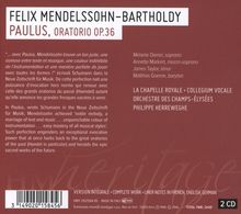 Felix Mendelssohn Bartholdy (1809-1847): Paulus, 2 CDs