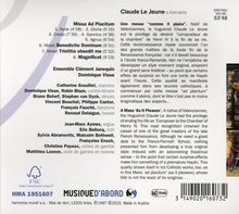 Claude Le Jeune (1528-1600): Missa ad placitum, CD