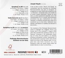 Joseph Haydn (1732-1809): Symphonien Nr.49 &amp; 80, CD