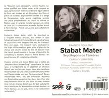 Francis Poulenc (1899-1963): Stabat Mater, CD