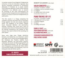 Robert Schumann (1810-1856): Sämtliche Konzerte &amp; Klaviertrios Vol.1, 1 CD und 1 DVD