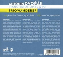 Antonin Dvorak (1841-1904): Klaviertrios Nr.3 &amp; 4 (op. 65 &amp; 90), CD