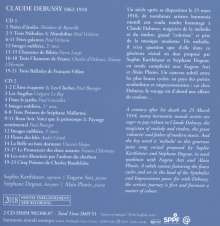 Claude Debussy (1862-1918): Lieder - "Harmonie du soir", 2 CDs
