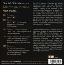 Claude Debussy (1862-1918): Das Klavierwerk, 5 CDs