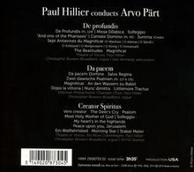Arvo Pärt (geb. 1935): Paul Hillier conducts Arvo Pärt - Choral &amp; Instrumental Music, 3 CDs