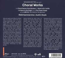 Benjamin Britten (1913-1976): Geistliche Chorwerke - Hymn to St Cecilia, CD