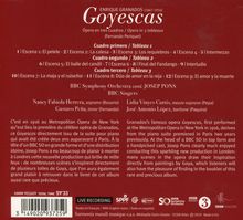 Enrique Granados (1867-1916): Goyescas (Oper), CD