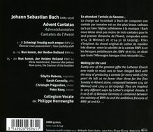 Johann Sebastian Bach (1685-1750): Kantaten BWV 36,61,62, CD