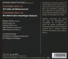 Johann Sebastian Bach (1685-1750): Kantaten BWV 21 &amp; 42, CD