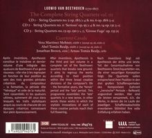 Ludwig van Beethoven (1770-1827): Sämtliche Streichquartette Vol.3 "Apotheosis", 3 CDs