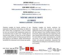 Theotime Langlois de Swarte - Violinkonzerte, CD