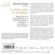 Heinrich Schütz (1585-1672): Italienische Madrigale SWV 1-19, CD