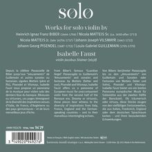 Isabelle Faust - Solo, CD