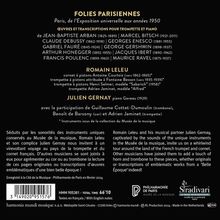 Romain Leleu - Folies Parisiennes (Paris, de l'Exposition universelle aux annees 1950), CD