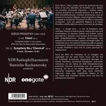 SERGEI PROKOFIEV (1891-1953) [1-19] Chout Op. 21 [20-23] Symphony No.1 ‘Classical’ Op. 25. NDR Radiophilharmonie Stanislav Kochanovsky conductor.