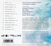 Omar Sosa &amp; Seckou Keita: Transparent Water, CD