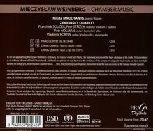 Mieczyslaw Weinberg (1919-1996): Klavierquintett op.18, Super Audio CD