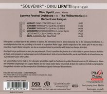 Dinu Lipatti - Souvenir, Super Audio CD