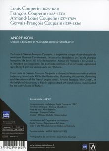 Andre Isoir - La Dynastie Des Couperin, CD