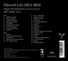 Edouard Lalo (1823-1892): Sämtliche Lieder, 2 CDs