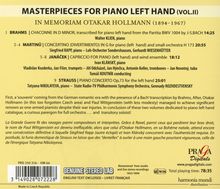 Masterpieces For Piano Left Hand Vol.2, CD