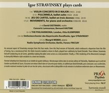 Igor Strawinsky (1882-1971): Violinkonzert, CD