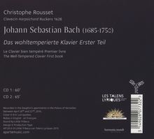 Johann Sebastian Bach (1685-1750): Das Wohltemperierte Klavier 1, 2 CDs