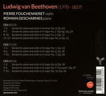 Ludwig van Beethoven (1770-1827): Violinsonaten Nr.1-10, 3 CDs